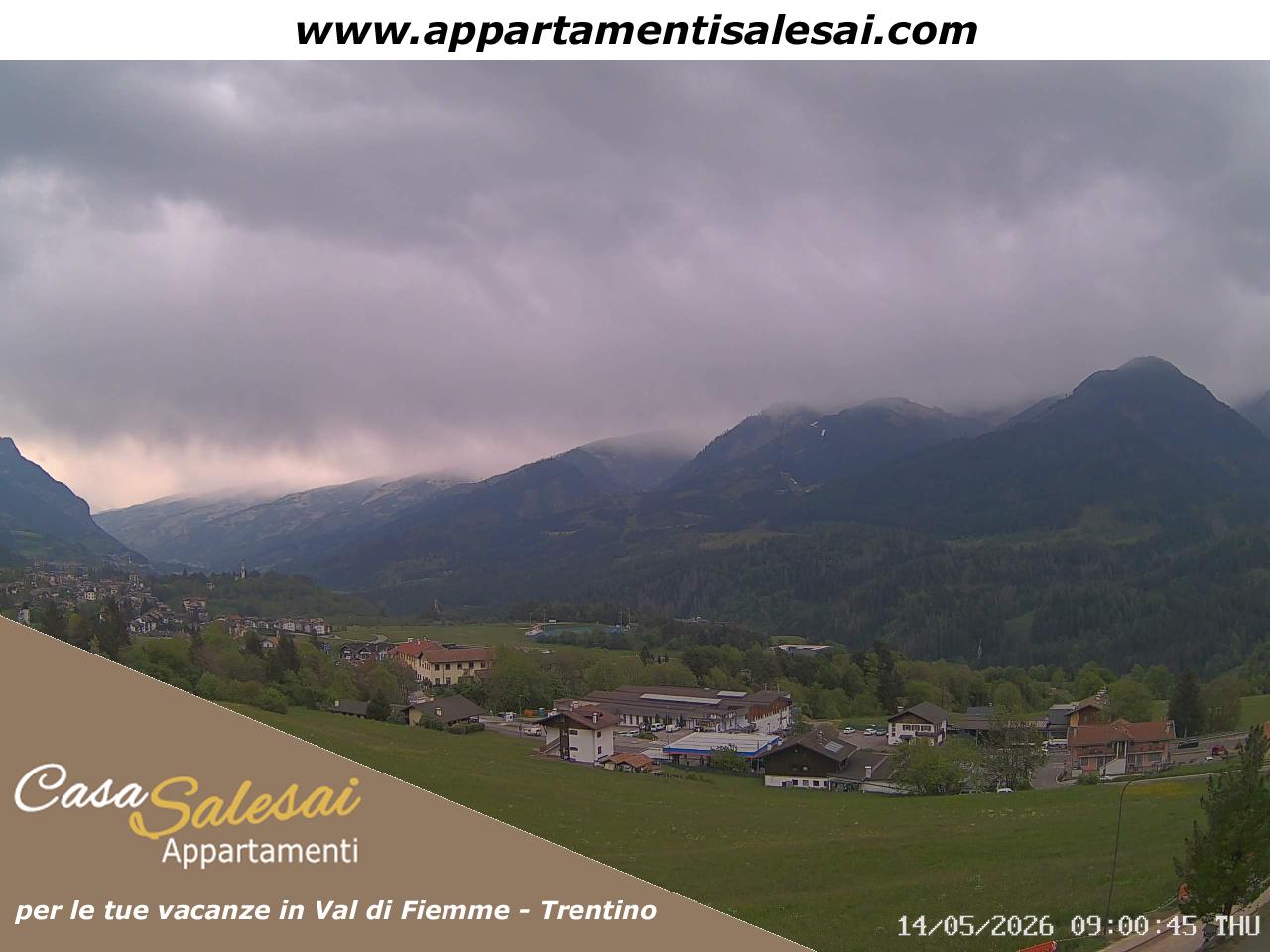 Webcam Meteo Carano (Ville di Fiemme)