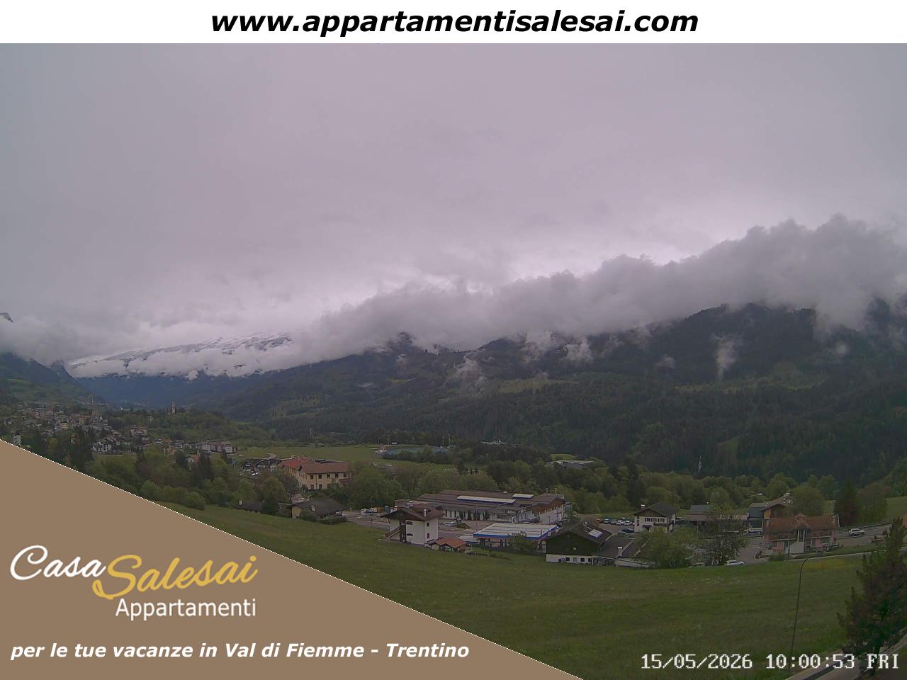 Webcam Meteo Carano (Ville di Fiemme)