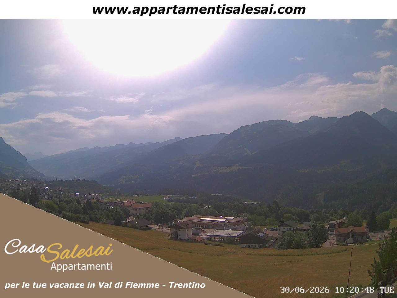 Webcam Meteo Carano (Ville di Fiemme)