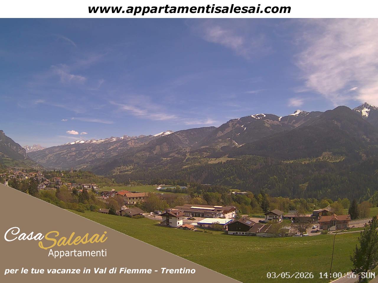 Webcam Meteo Carano (Ville di Fiemme)