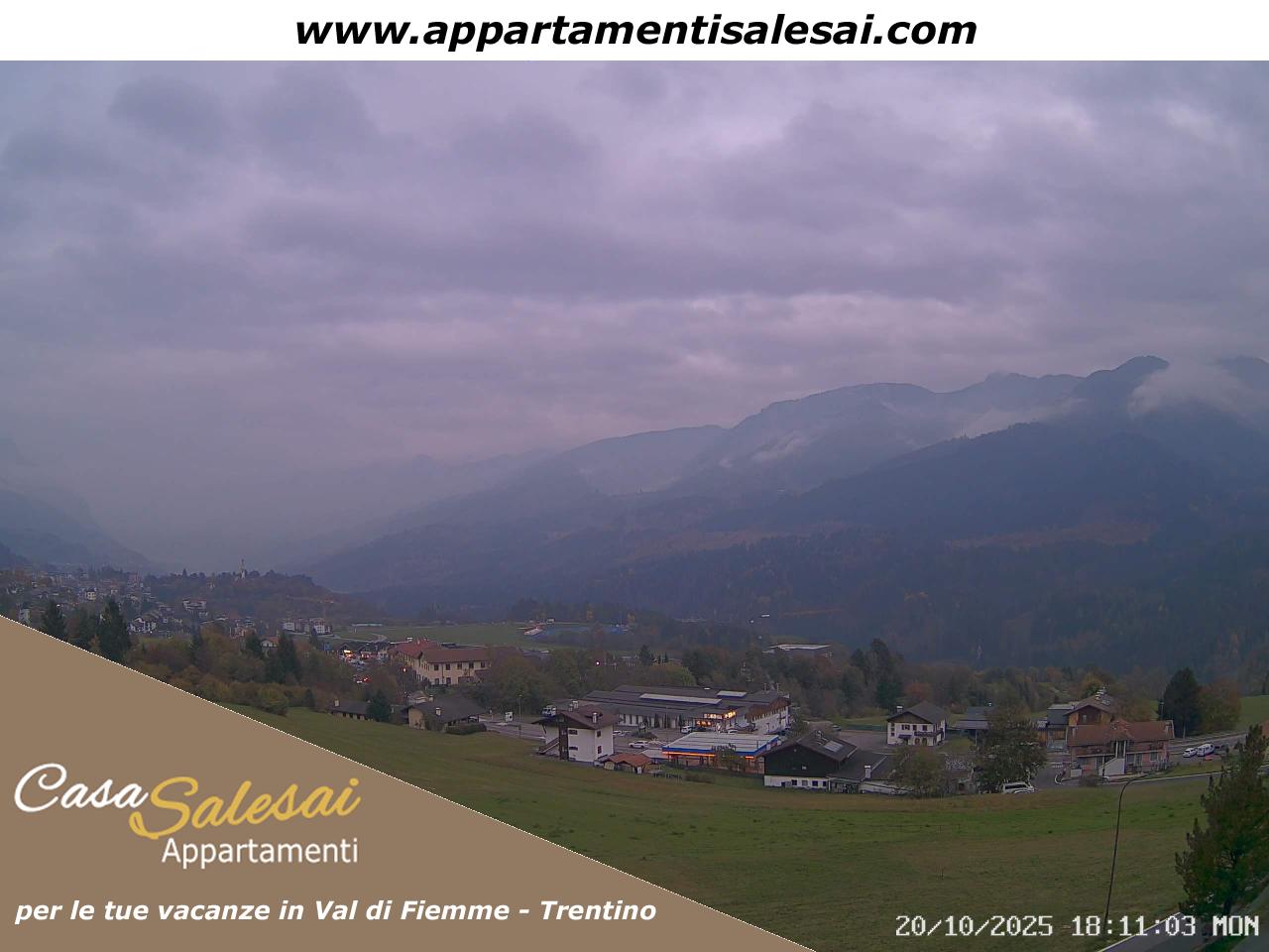 Webcam Appartamenti Salesai - Carano