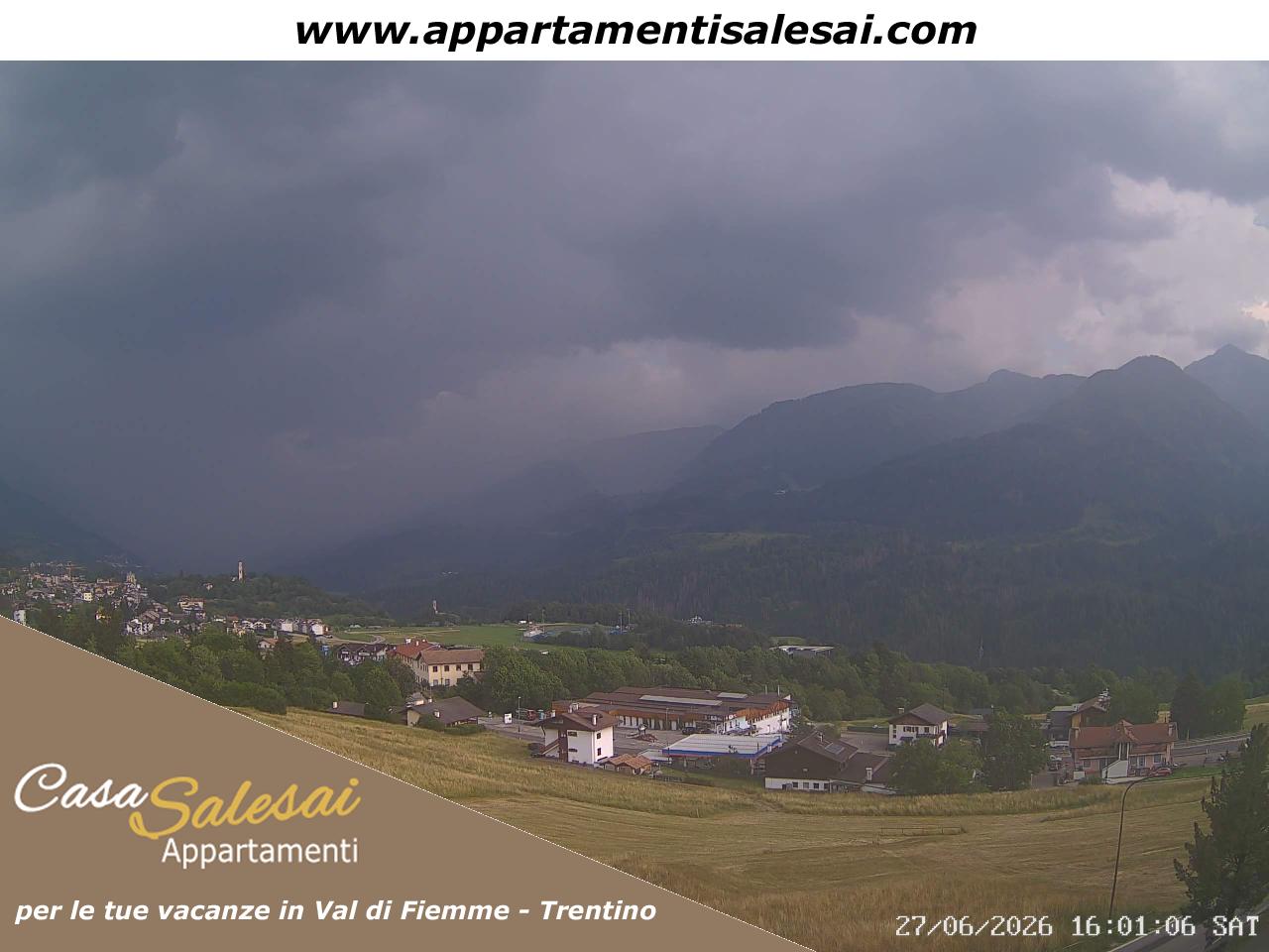 Webcam Meteo Carano (Ville di Fiemme)