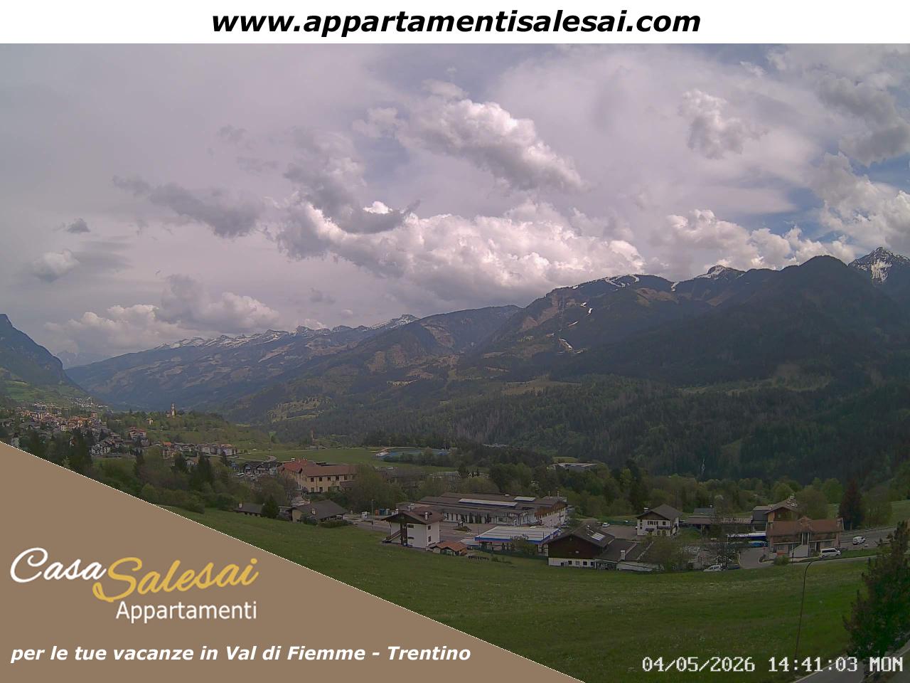 Webcam Appartamenti Salesai Carano Ville di Fiemme