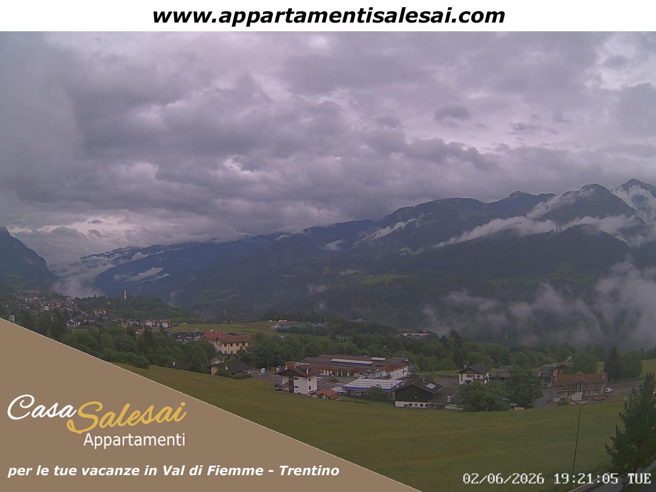 Webcam Meteo Carano (Ville di Fiemme)
