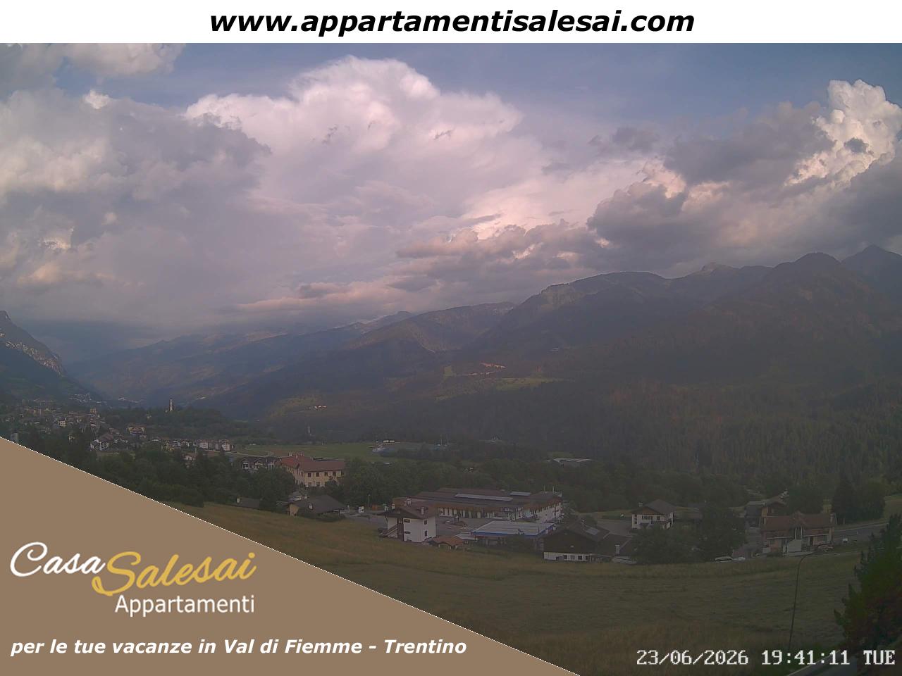 Webcam Meteo Carano (Ville di Fiemme)