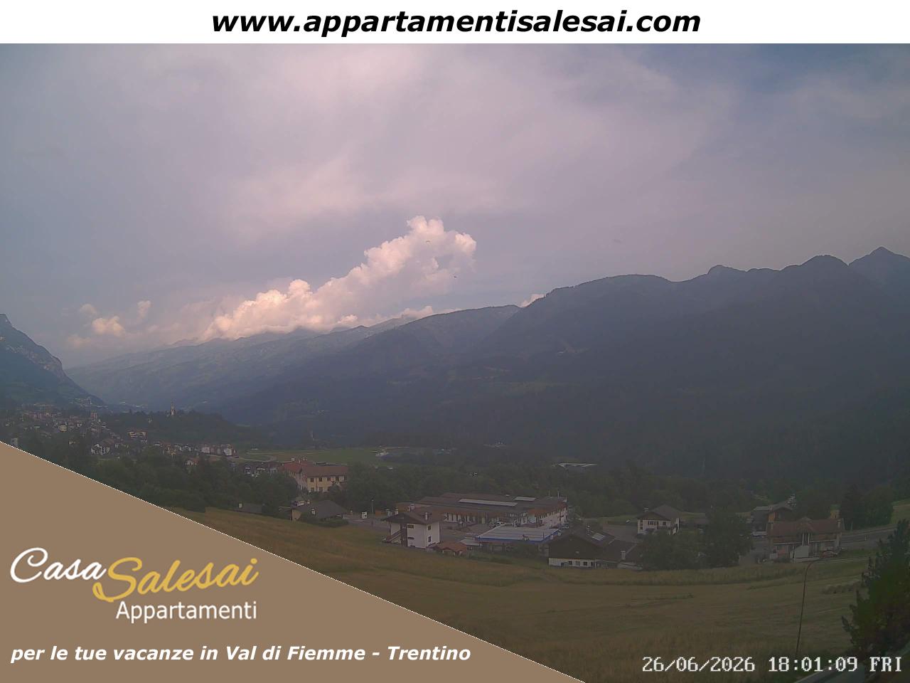 Webcam Meteo Carano (Ville di Fiemme)