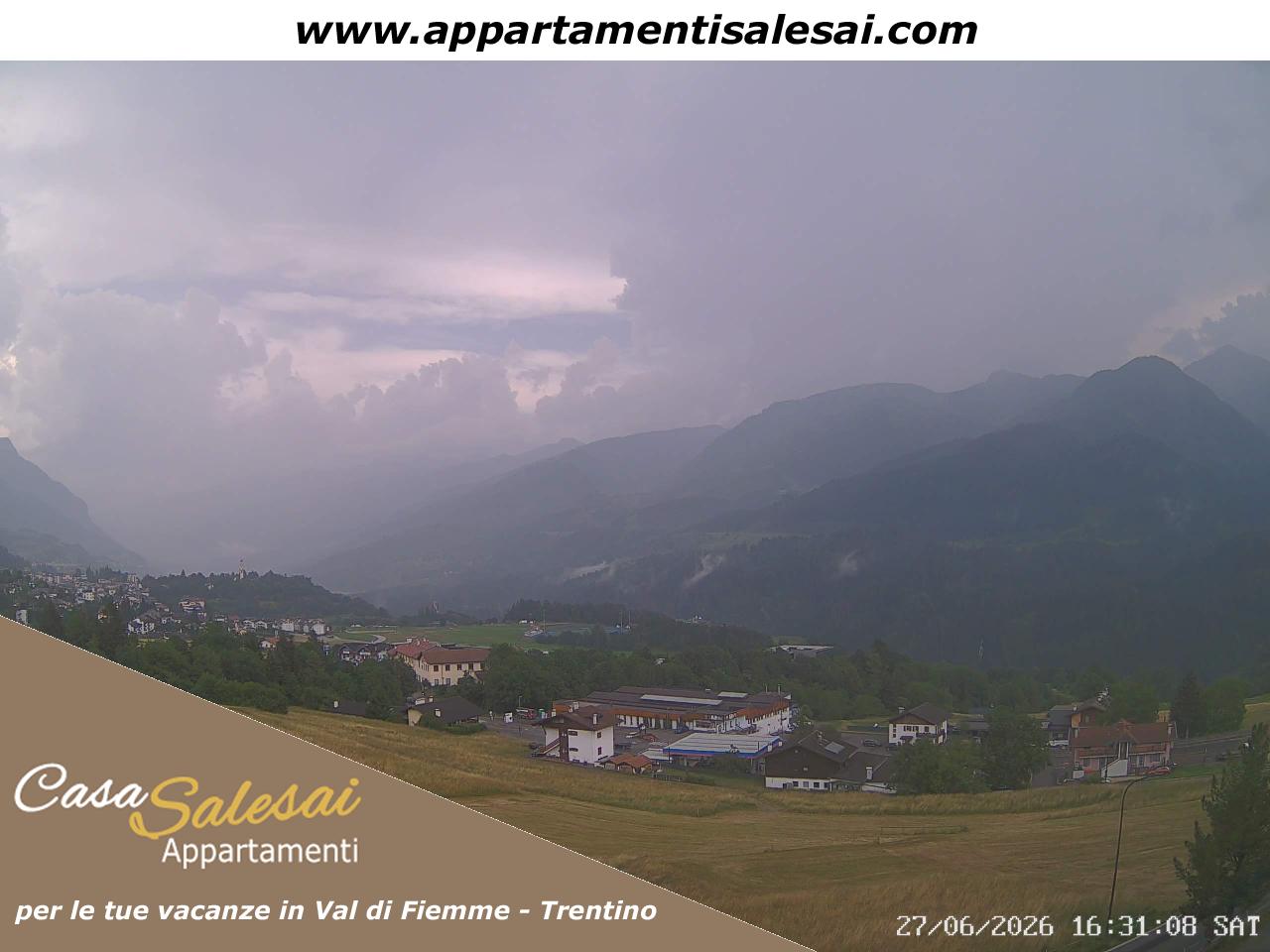 Webcam Meteo Carano (Ville di Fiemme)