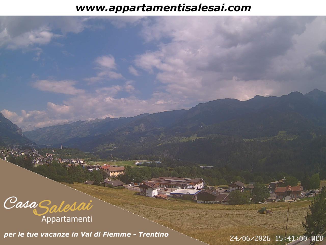 Webcam Meteo Carano (Ville di Fiemme)