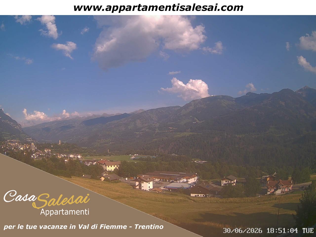 Webcam Meteo Carano (Ville di Fiemme)