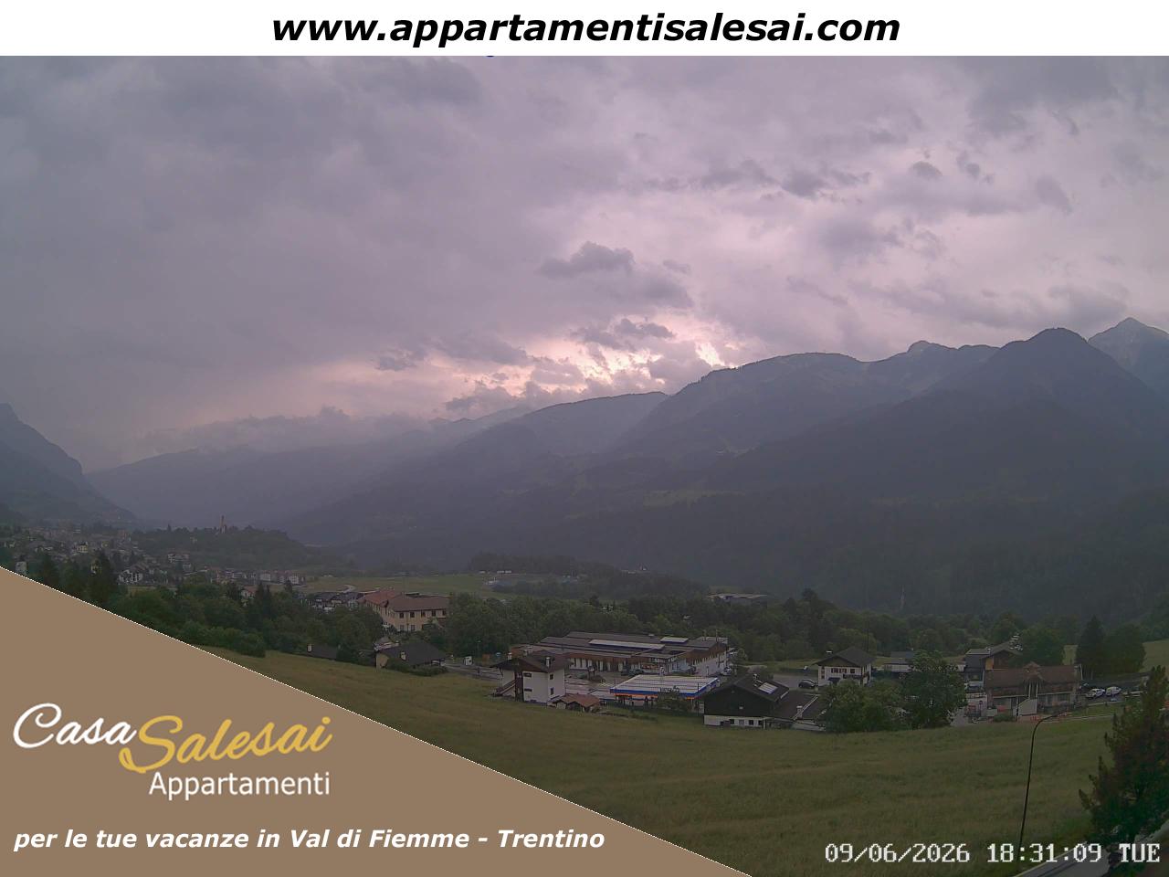 Webcam Meteo Carano (Ville di Fiemme)