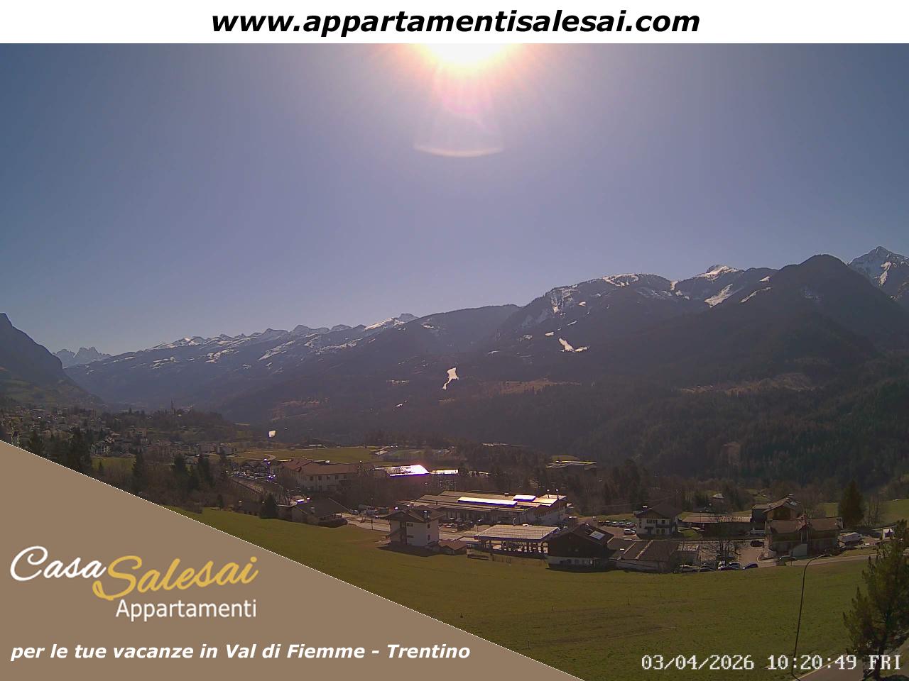 Webcam Meteo Carano (Ville di Fiemme)