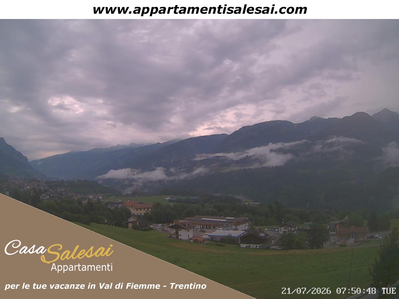 Webcam Meteo Carano (Ville di Fiemme)