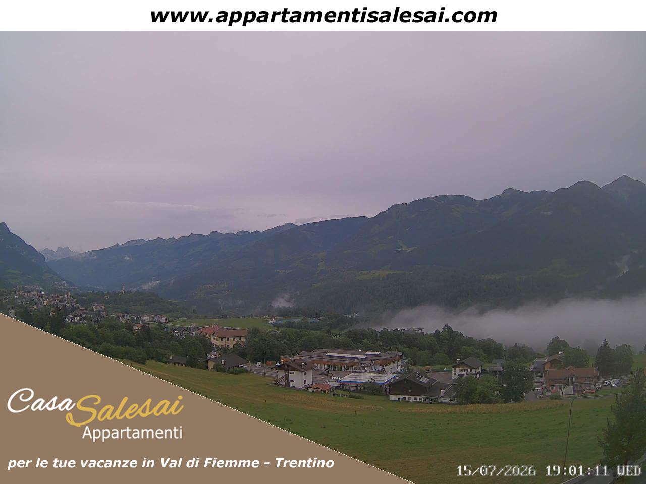 Webcam Meteo Carano (Ville di Fiemme)