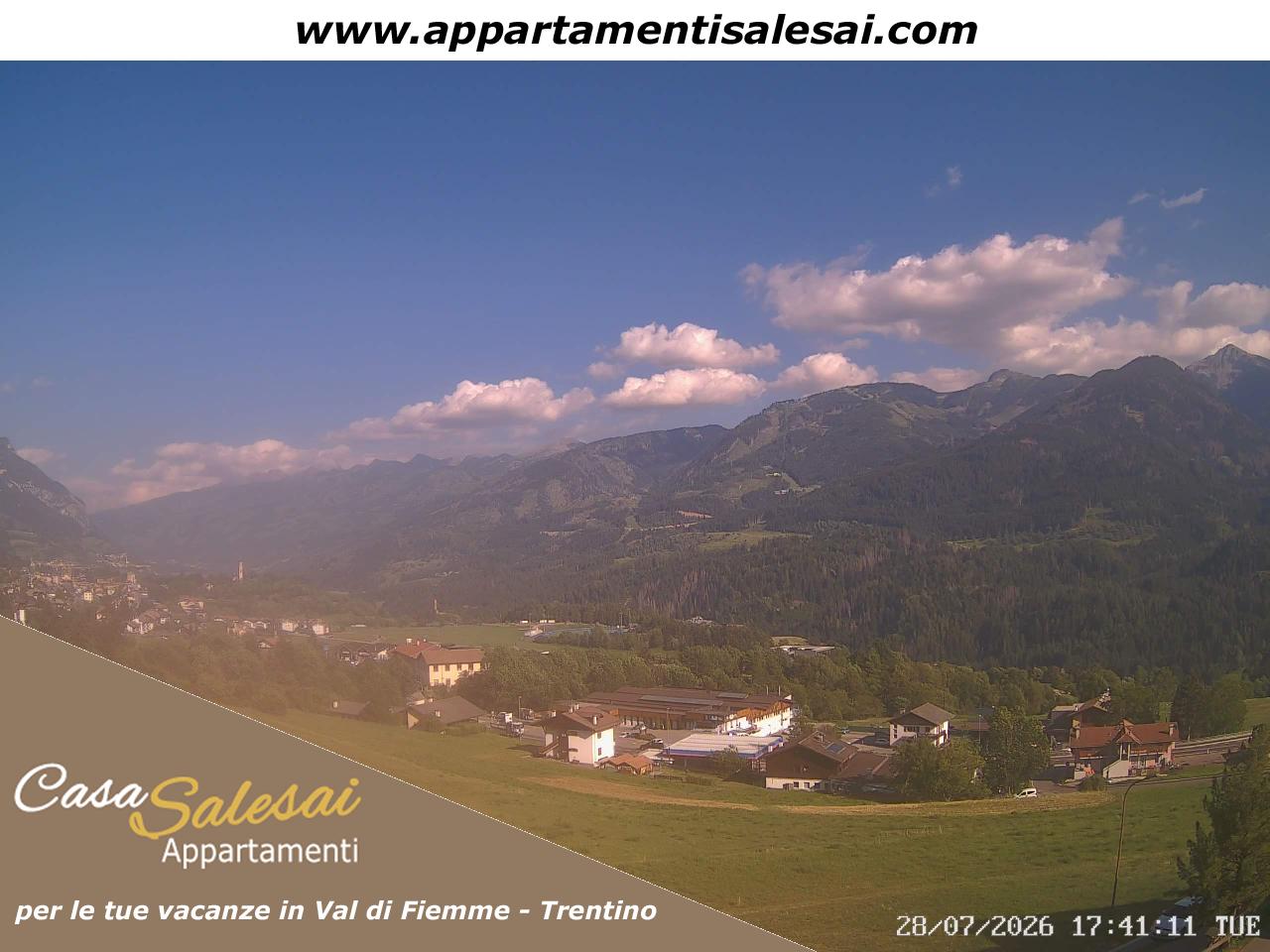 Webcam Meteo Carano (Ville di Fiemme)