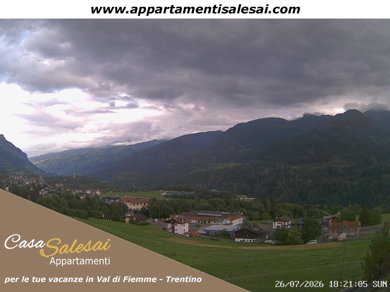 Webcam Meteo Carano (Ville di Fiemme)